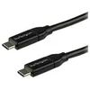 Image de StarTech.com Cable USB-C vers USB-C avec Power Delivery 5A de 3 m - Cordon USB 2.0 Type-C certifie USB-IF - Noir - Cable USB de type-C - 24 pin USB-C pour 24 pin USB-C - 3 m