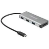 Image de StarTech.com Hub USB-C 3 ports USB et lecteur de carte SD - 2x USB-A, 1x USB-C - 10 Gbps - Cable hote integre de 25 cm (HB31C3ASDMB) - concentrateur (hub) - 3 ports