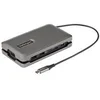 Image de StarTech.com Adaptateur Multiport USB-C 6 en 1 - Mini Dock USB Type-C vers 4K 60Hz HDMI 2.0 - 100W Power Delivery Pass-trough - SD/Micro SD - Hub Convertisseur - Win/Mac/Linux - 25cm (DKT31CSDHPD3) - station d'accueil - USB-C - HDMI