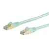 Image de Startech.com 6aspat5maq Câble De Réseau Couleur Aqua Cat6a S/utp (stp)