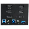 Image de Commutateur KVM - Startech - SV231TDPU34K - 3 écrans 4K 60Hz - USB 3.0 - Boîtier en acier