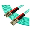 Image de StarTech.com 7 m OM4 LC to LC Multimode Duplex Fiber Optic Patch Cable - Aqua - 50/125 - Fiber Optic Cable - 40/100Gb - LSZH (450FBLCLC7) - cordon de raccordement - 7 m - turquoise