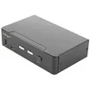 Image de StarTech.com Commutateur KVM HDMI a 2 Ports - Moniteur Unique 4K 60Hz Ultra HDR - KVM de Bureau HDMI 2.0 avec Hub USB 3.0 (5Gbps) et 4x USB 2.0 HID, Audio - Commutation par Touches - TAA (SV231HU34K6) - commutateur ecran-clavier-souris/audio - 2 ports - M