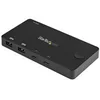 Image de StarTech.com Switch KVM USB-C 2 Ports - Mini-commutateur 4K 60Hz HDMI UHD - Cables Typec C inclus - Auto-alimente - iPad Pro - commutateur ecran-clavier-souris/audio - 2 ports