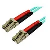 Image de StarTech.com 15 m OM4 LC to LC Multimode Duplex Fiber Optic Patch Cable- Aqua - 50/125 - Fiber Optic Cable - 40/100Gb - LSZH (450FBLCLC15) - cordon de raccordement - 15 m - turquoise