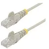 Image de StarTech.com 50cm Slim LSZH CAT6 Ethernet Cable, 10 Gigabit Snagless RJ45 100W PoE Patch Cord, CAT 6 10GbE UTP Network Cable w/Strain Relief, Grey, Fluke Tested/ETL, Low Smoke Zero Halogen - Category 6 - 28AWG (N6PAT50CMGRS) - cordon de raccordement - 50