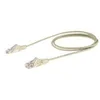 Image de StarTech.com Cable reseau Ethernet RJ45 Cat6 de 1 m - Cordon de brassage mince Cat 6 UTP sans crochet - Fil Gigabit gris (N6PAT100CMGRS) - cordon de raccordement - 1 m - gris