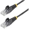 Image de StarTech.com Cable reseau Ethernet RJ45 Cat6 de 3 m - Cordon de brassage mince Cat 6 UTP sans crochet - Fil Gigabit noir (N6PAT300CMBKS) - cordon de raccordement - 3 m - noir