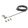 Image de StarTech.com Cable de verrouillage a combinaison de 2 m pour ordinateur portable - Pour K-Slot, Nano, Wedge Slot - cable de securite