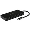 Image de StarTech.com Boîtier externe pour SSD M2 SATA avec cable USB-C integre - Lecteur de disque M.2 SATA vers USB 3.1 - 10 Gbps (SM21BMU31CI3) - boitier externe - M.2 Card - USB 3.1 (Gen 2)