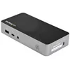 Image de StarTech.com Station d'accueil USB Type-C a double affichage HDMI avec 60W Power Delivery - Pour Mac et Windows - 1C et 3A (DK30CHHPDEU) - station d'accueil - USB-C 3.1 - 2 x HDMI - 1GbE