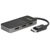 Image de StarTech.com Hub MST Adaptateur Multi-ecrans - Repartiteur de Transport Video Multi-stream/vers 3 Moniteurs/3 Ports d'affichage Windows DP vers DP 1.4 4k pour PC (MST14DP123DP) - repartiteur video/audio - 3 ports