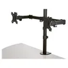 Image de StarTech.com Bras pour ecran PC a double affichage en aluminium - Double articulage - Pour moniteurs a montage VESA jusqu'a 32 (ARMDUAL2) kit de montage - bras reglable - pour 2 moniteurs - noir