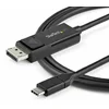 Image de Adaptateur Usb C Vers Displayport Startech Cdp2dp2mbd Noir