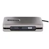 Image de StarTech.com USB-C Multiport Adapter with USB-C DP Alt Mode Video Output / 4K HDMI 2.0 / VGA, USB-C Dual Monitor Docking Station, 100W PD Pass-Through, USB Type C Mini Dock/MST Adapter Hub - 2x USB-A 10Gbps, GbE (DKM31C3HVCPD) - station d'accueil - USB-C