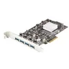 Image de StarTech.com Carte PCIe 4 Ports USB 3.2 Gen 2 10Gbps - Carte Contrôleur Hôte USB 3.1/3.2 Gen 2 Type-A PCI Express 3.0 x 2 - 4xUSB-A - Carte Adaptateur PCIe USB - Windows/Mac/Linux (PEXUSB314A2V2) - adaptateur USB - PCIe 3.0 x4 - USB 3.1 Gen 2 x 4