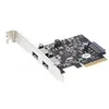 Image de StarTech.com Carte PCIe 2 Ports USB - 10Gbps/port - Carte Contrôleur Hôte USB 3.1/3.2 Gen 2 Type-A PCI Express 3.0x2 - Carte Adaptateur Add. - Full/Low Profile - Windows Linux (PEXUSB312A3) - adaptateur USB - PCIe 3.0 x4 - USB-C 3.1 Gen 2 x 2 - Conformi