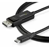 Image de Adaptateur Usb C Vers Displayport Startech Cdp2dp142mbd (2 M) Noir