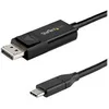 Image de StarTech.com 3ft/1m USB C to DisplayPort 1.4 Cable 8K 60Hz/4K, Bidirectional DP to USB-C or USB-C to DP Reversible Video Adapter Cable, HBR3/HDR/DSC, USB Type C/Thunderbolt 3 Monitor Cable - 8K USB-C to DP Cable (CDP2DP141MBD) - Cable DisplayPort - 24 pin