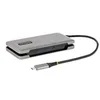 Image de StarTech.com 4-Port USB-C Hub, 4x USB-C Ports, USB 3.1 10Gbps, Portable USB C Hub with 100W Power Delivery Pass-Through, Portable USB Type C Hub w/ 9.8in (25cm) Wrap-Around Cable - USB Expansion Hub (HB31CM4CPD3) - concentrateur (hub) - 4 ports