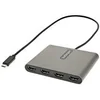 Image de StarTech.com Adaptateur USB C vers 4 HDMI - Carte Video/Graphique Externe - Convertisseur USB Type-C vers Quadruple ecran HDMI 1080p 60Hz - Dongle Multi ecran - Windows Uniquement (USBC2HD4) - cable adaptateur - HDMI / USB - 50 cm