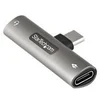 Image de StarTech.com Adaptateur USB-C Audio Chargeur - Convertisseur Prise Audio Mini Jack Aux TRRS 3.5mm Casque/ecouteurs - 60W USB Type-C Power Delivery Pass-Through - Smartphone/Tablette (CDP235APDM) - station d'accueil - USB-C