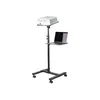 Image de StarTech.com Table Videoprojecteur et Ordinateur Portable - Support Projecteur Robuste (2 etageres max. 10kg chacune) - Hauteur Reglable - Chariot Mobile - Roues Verouillables (ADJPROJCART) chariot - pour projecteur / ordinateur portable - noir