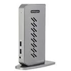 Image de StarTech.com Dock USB-C USB-A - Station d'Accueil USB 3.0 Hybride Universelle pour PC Portable USB-C ou USB-A - Double ecran 4K 60Hz HDMI/DisplayPort - 6x USB-A, GbE - Windows/Mac (DK30A2DHUUE) - station d'accueil - USB - 2 x HDMI, 2 x DP - 1GbE