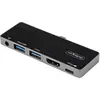 Image de StarTech.com Adaptateur multiport USB-C vers HDMI 4K 60 Hz, Hub 3 ports USB 3.0, Audio et Power Delivery 100W