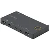Image de StarTech.com Switch KVM Hybride 2 Ports USB-A + HDMI USB-C - ecran Unique HDMI 2.0 4K 60Hz - Commutateur KVM Compact Desktop/Laptop - Alimente Bus USB - Compatible Thunderbolt 3 (SV221HUC4K) - commutateur ecran-clavier-souris/audio - 2 ports