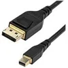 Image de StarTech.com 3ft (1m) VESA Certified Mini DisplayPort to DisplayPort 1.4 Cable, 8K 60Hz HBR3 HDR, Super UHD mDP to DP 1.4 Cord, Slim (34 AWG) Ultra HD 4K 120Hz, Monitor/Video Cable - mDP to DP Cable (DP14MDPMM1MB) - Cable DisplayPort - Mini DisplayPort po