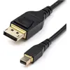 Image de StarTech.com Câble Mini DisplayPort mâle / DisplayPort 1.4 mâle 8K 60Hz ou 4K 120Hz - 1 m