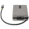 Image de StarTech.com USB-C Multiport Adapter, HDMI/VGA, 4K 60Hz Video, 3-Port USB Hub, 100W Power Delivery Pass-Through, GbE, USB Type-C Travel Dock w/ Charging, 1ft/30cm Wrap-Around Cable - Mini Laptop Docking Station (DKT31CVHPD3) - station d'accueil - USB-C -