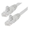Image de StarTech.com Cable Ethernet CAT6 5m - LSZH (Low Smoke Zero Halogen) - Cordon RJ45 UTP Anti-accrochage 10 GbE LAN - Cable Reseau Internet 650MHz 100W PoE - Gris - Snagless - 24AWG (N6LPATCH5MGR) - cordon de raccordement - 5 m - gris