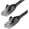 Image de StarTech.com Cable Ethernet CAT6 50cm - LSZH (Low Smoke Zero Halogen) - Cordon RJ45 UTP Anti-accrochage 10GbE LAN - Cable Reseau Internet 650MHz 100W PoE - Noir - Snagless - 24AWG (N6LPATCH50CMBK) - cordon de raccordement - 50 cm - noir