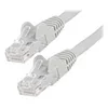 Image de StarTech.com Cable Ethernet CAT6 15m - LSZH (Low Smoke Zero Halogen) - Cordon RJ45 UTP Anti-accrochage 10 GbE LAN - Cable Reseau Internet 650MHz 100W PoE - Vert - Snagless - 24AWG (N6LPATCH15MGR) - cordon de raccordement - 15 m - gris