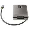 Image de StarTech.com USB-C Multiport Adapter, 4K 60Hz HDMI/DP Video, 3-Port USB Hub, 100W Power Delivery Pass-Through, GbE, USB Type-C Travel Dock w/ Charging, 1ft/30cm Wrap-Around Cable - Mini Laptop Docking Station (DKT31CDHPD3) - station d'accueil - USB-C - HD