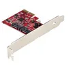 Image de StarTech.com Carte PCI Express SATA 2 ports - Contrôleur PCIe SATA - ASM1166 Raid - Convertisseur PCI Express 2.0 vers SATA - Connecteurs Empiles - Carte d'Extension SATA (2P6GR-PCIE-SATA-CARD) - contrôleur de stockage - SATA 6Gb/s - PCIe 2.0 x2