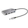 Image de StarTech.com 3-Port USB Hub with Ethernet, 3x USB-A Ports, Gigabit Ethernet RJ45, USB 3.0 5Gbps, Bus-Powered, USB Hub w/ GbE and 1ft/30cm Long Cable, Portable Laptop USB Hub - USB Expansion Hub w/ Ethernet Adapter (5G3AGBB-USB-A-HUB) - concentrateur (hub)