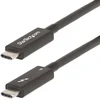 Image de StarTech.com Câble Thunderbolt 4 (40 Gb/s) USB-C - M/M - Noir - 0.5 m