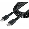 Image de Câble Usb Vers Lightning Startech Rusb2clt1mbc Noir 1 M