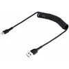 Image de Câble Usb Vers Lightning Startech Rusb2alt50cmbc Noir 50 Cm