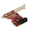 Image de StarTech.com Carte PCI Express SATA 4 ports - Contrôleur PCIe SATA - ASM1166 Non-Raid - Convertisseur PCI Express 3.0 vers SATA - Connecteurs Empiles - Carte d'Extension SATA (4P6G-PCIE-SATA-CARD) - contrôleur de stockage - SATA 6Gb/s - PCIe 3.0 x2