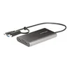 Image de StarTech.com USB-C to Dual-HDMI Adapter, USB-C or A to 2x HDMI, 4K 60Hz, 100W PD Pass-Through, 1ft (30cm) Built-in Cable, External Video Graphics Adapter - USB to HDMI Multi-Monitor Converter for Laptop (109B-USBC-HDMI) - adaptateur video - HDMI / USB - C