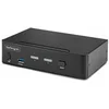 Image de StarTech.com 2-Port DisplayPort KVM Switch, 8K 60Hz / 4K 144Hz, Single Display, DP 1.4, 2x USB 3.0 Ports, 4x USB 2.0 HID Ports, Push-Button Hotkey Switching, TAA Compliant - OS Independent, Metal Housing (D86A2-2-PORT-8K-KVM) - commutateur ecran-clavier