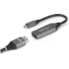 Image de Câble usb startech 112b-usbc-hdmi21 gris 20 cm