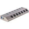Image de Startech.com Hub Usb-c Avec Auto-alimenté À 7 Ports - Hub Usb Type C Vers Usb-a Pour Pc De Bureau/portable - Hub Usb 3.