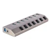 Image de StarTech.com 7-Port Self-Powered USB-C Hub with Individual On/Off Switches, USB 3.0 5Gbps Expansion Hub w/Power Supply, Desktop/Laptop USB-C to USB-A Hub, 7x BC 1.2 (1.5A), USB Type C Hub - USB-C/A Host Cables (5G7AIBS-USB-HUB-EU) - concentrateur (hub) -