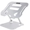 Image de StarTech.com Laptop Stand for Desk, Ergonomic Laptop Stand Adjustable Height, Aluminum, Portable, Supports up to 22lb (10kg), Foldable Laptop Holder for Desk - Angled Notebook Computer Riser/Lift (ADJ-LAPTOP-RISER) - support pour ordinateur portable