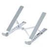 Image de StarTech.com Foldable Laptop Riser Stand, Portable Height Adjustable Ergonomic Laptop Stand, Ventilated Aluminum Frame Supports 22lb (10Kg), Tilt/Raised/Angled Laptop/Tablet Stand, Collapsible Design - support pour ordinateur portable